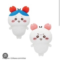 【こちらをお譲り頂きたいです】ハチワレカニカチューシャ　ぬいぐるみ⭐︎