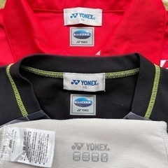 YONEXヨネックテニスウェア3点の画像