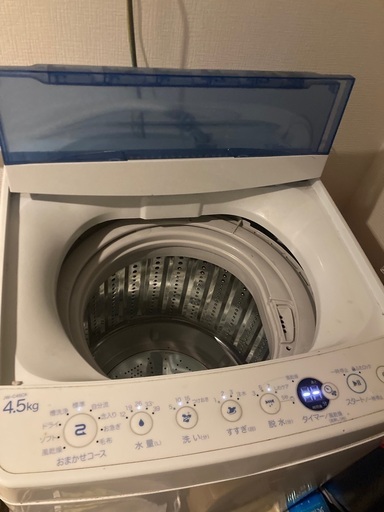 Haier JW-C45CK 洗濯機　一人暮らし　愛媛県　松山市　引き取り限定