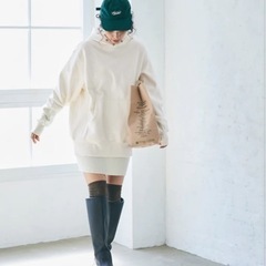 【2着セット】服/ファッション パーカー レディースの画像
