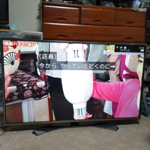 49インチ4K液晶テレビ