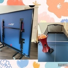 卓球台 & マシン & 集球ネット & トレ球 セット