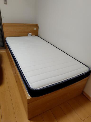 家具 ベッド シングルベッド