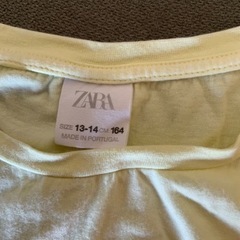 ZARA キッズ　タンクトップ　サイズ164センチの画像