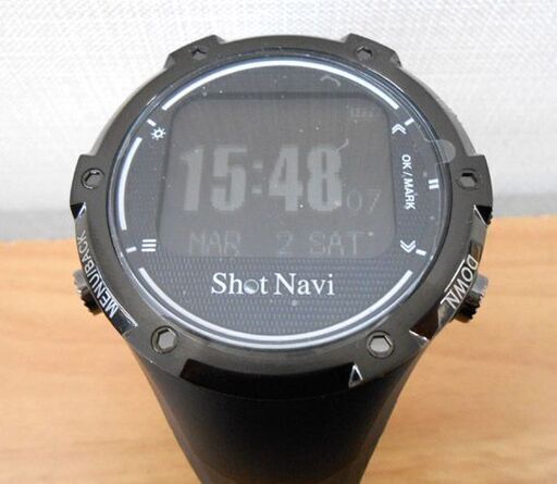 Shot Navi Golf GPS Watch W1-GL ブラック ショットナビ ゴルフウォッチ ゴルフ 札幌 西野店