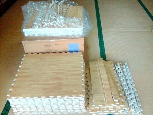 木目調ジョイントマット59×59cm取引中!