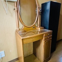 ☆差し上げます☆木製ドレッサー☆