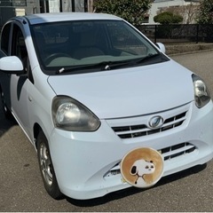 ミライース平成24年式、車両交換可能