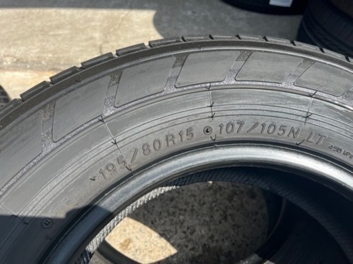 195/80R15 107 ヨコハマタイヤ　4本