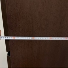 ニトリのスリムな高級家具 収納家具 キャビネット　タンス　カラーボックスの画像