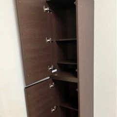 ニトリのスリムな高級家具 収納家具 キャビネット　タンス　カラーボックスの画像