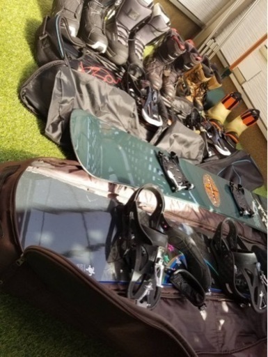スノーボード、ブーツ、Jr.スキー等