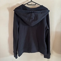 美品 レディース アディダス 黒長袖パーカーの画像