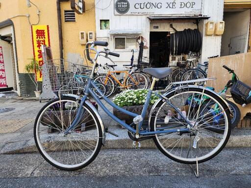 専用　ママチャリ　青 cyma urban シティサイクル・ママチャリ 26インチ | 自転車通販