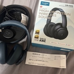 今月削除！本日のみ値下げ！soundcore オーディオ ヘッドフォンの画像