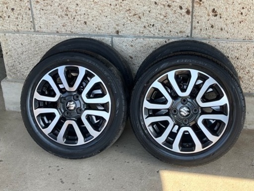 ハスラー純正15インチアルミホイールセット