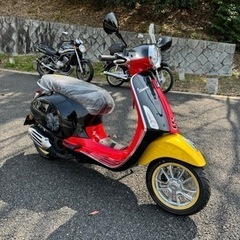 新車 ベスパ プリマベーラ125 ミッキーマウスコラボ Prim...