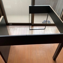 【お相手決定】IKEA MICKE ミッケ コーナーワークステーション, ブラックブラウンの画像