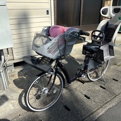 いつでもお渡し可能！普通に乗れます　子供乗せ　自転車　3段切り替え