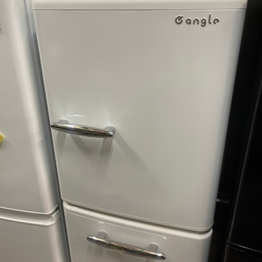 家電 キッチン家電 冷蔵庫昭和レトロ調　中古