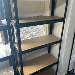 スチール棚　ほぼ未使用　美品