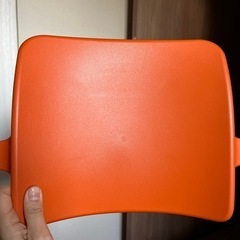 ※取引中　ストッケ　トリップトラップベビーセット　オレンジの画像