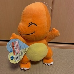 ポケモン　ほぺぴたぬいぐるみ　ヒトカゲ　25cmの画像