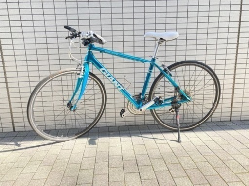 【受渡予定者決定】自転車　クロスバイク　GIANT ESCAPE R3 サイズ27 オーシャングリーン
