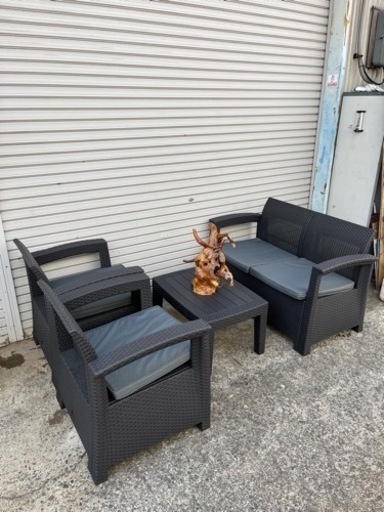 ガーデンファニチャー ガーデニングテーブル ソファー