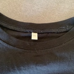 ジーユー　GU 黒　Tシャツ　サイズ140センチの画像