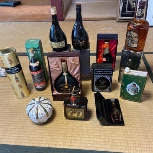 洋酒いろいろ　おじいちゃんのコレクション