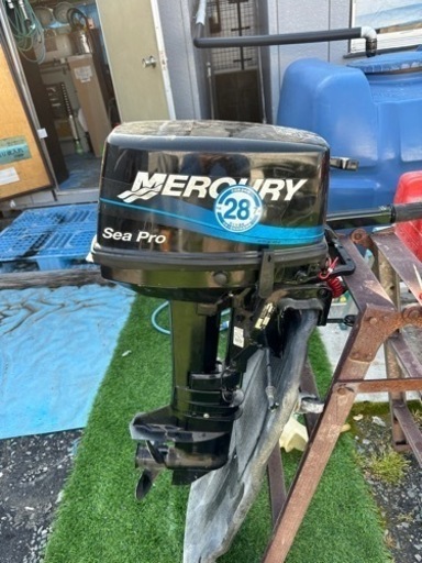 商談中　マーキュリー2スト船外機