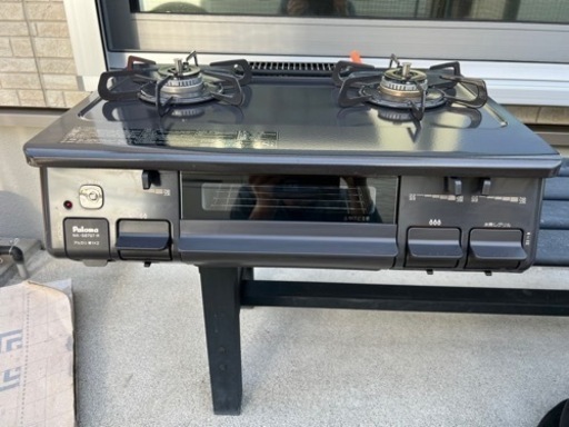 パロマ　LPガス用コンロ　グリル未使用