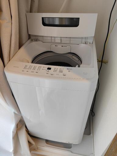 【本日取引】23年製 IRIS OHYAMA 洗濯機5kg IAW-T504