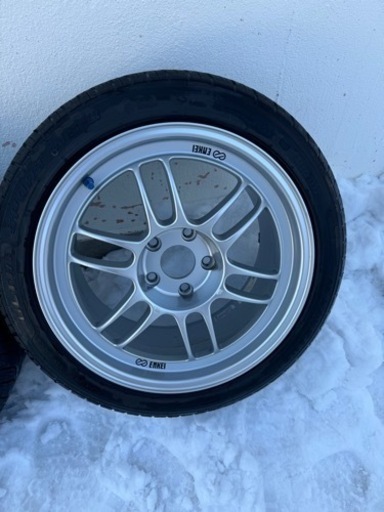 ENKEI RPF1 17インチ 8.5j+40 114.3 5h  2本 夏タイヤ付き