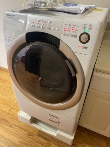 【売買済】家電 生活家電 洗濯機　ドラム式洗濯機　SHARP ES-S70