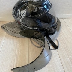 ショウエイ　ヘルメット　フルフェイス　XL ミラーシールド　フル...