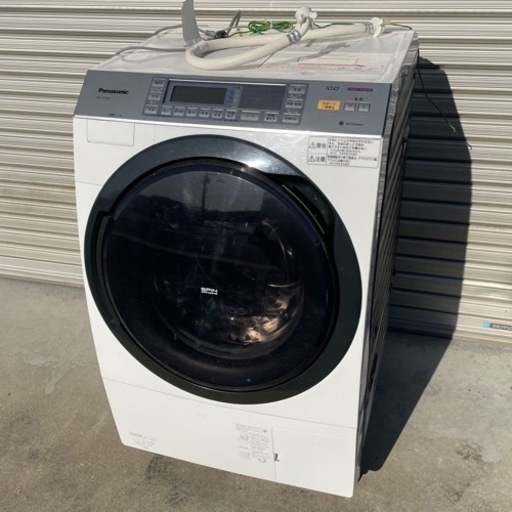 Panasonicドラム式洗濯乾燥機(洗濯10kg乾燥6kg)ヒートポンプ方式/左ドア