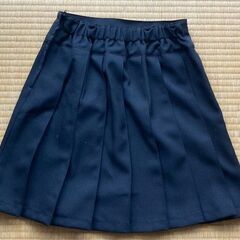 小学生式服スカート 無地プリーツスカート ガールズ 170の画像