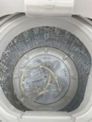 【ドリーム川西店御来店限定】 ヤマダ電機 全自動洗濯機 ホワイト H890×W565×D534 クリーニング済み 【2002146255601583】