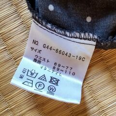 夏用マタニティ　フレアーズボン　サイズLの画像