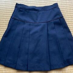 小学生式服スカート 無地プリーツスカート ガールズ 140の画像