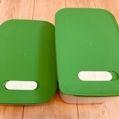 タッパーウェア　3点セット　野菜鮮度キーパー　ベントスマート　レタスキーパー　　の画像