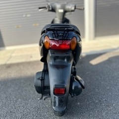 スズキ レッツ4 原付 4st FI インジェクション　バッテリー新品 書類　鍵あり純正　エンジン始動参考動画あり　奈良県　広陵町の画像