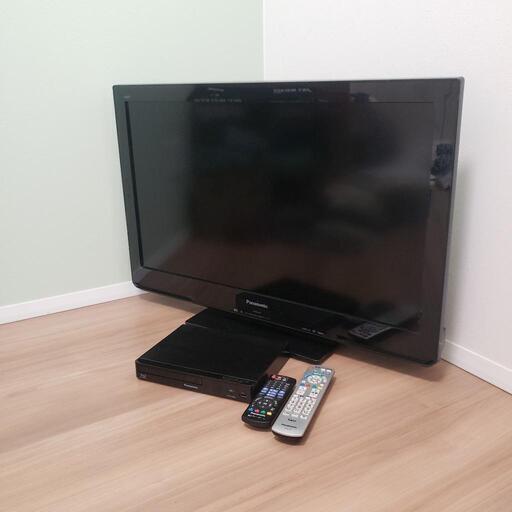 Panasonic テレビ 32型、Panasonic Blu-rayプレイヤー
