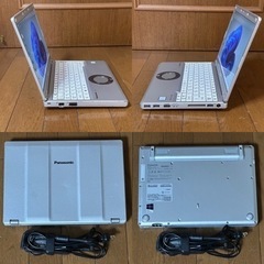 ★中古ノートPC★Panasonic CF-SZ6★Core i5-7300U メモリ8GB SSD256GB★ MS Office2021 Win11■ 軽くバッテリー長持ち■の画像
