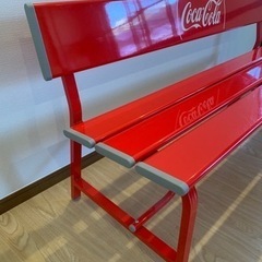 コカ・コーラ/Coca Cola アルミベンチ 幅150cm Coca Cola (コカコーラ) アルミベンチ レッド GAB-1500