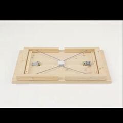 無印良品【新品】パイン材折りたたみテーブルの画像