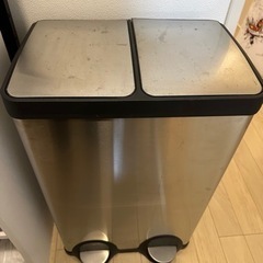 ゴミ箱 / ステンレス / フットペダル