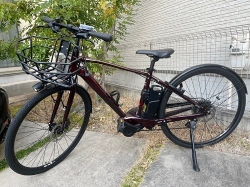 サイクルあさひ　オフィスプレスe-L 700C 8段変速 電動自転車 クロスバイク